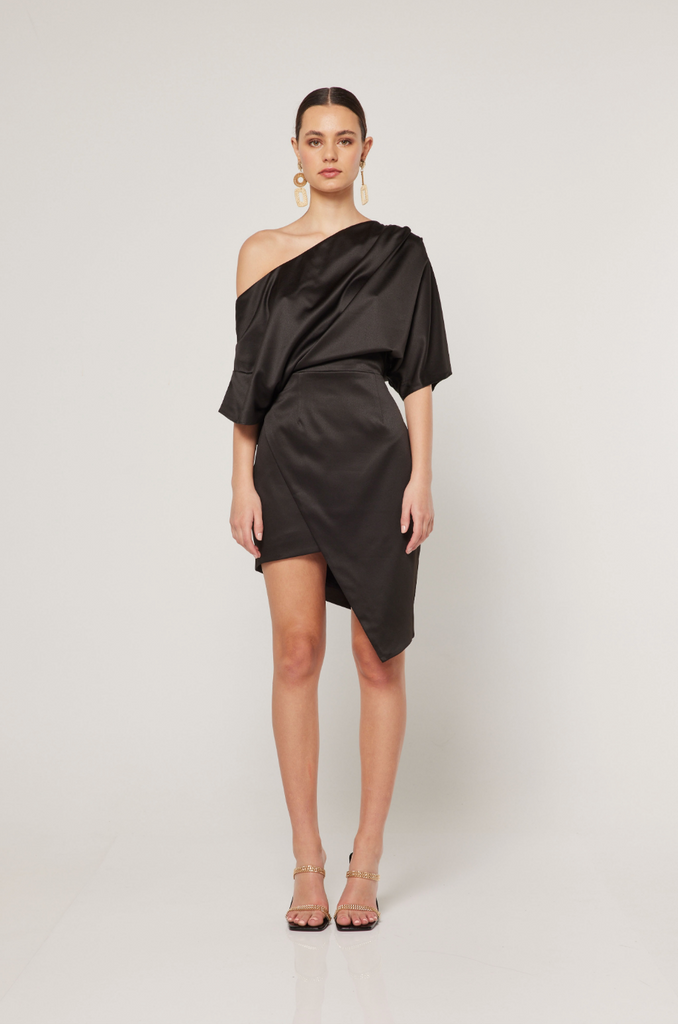 Black grecian dress on sale