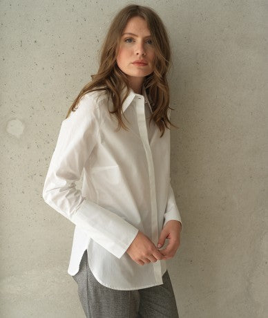 Fedorah Shirt - Optic White– 25 South Boutiques