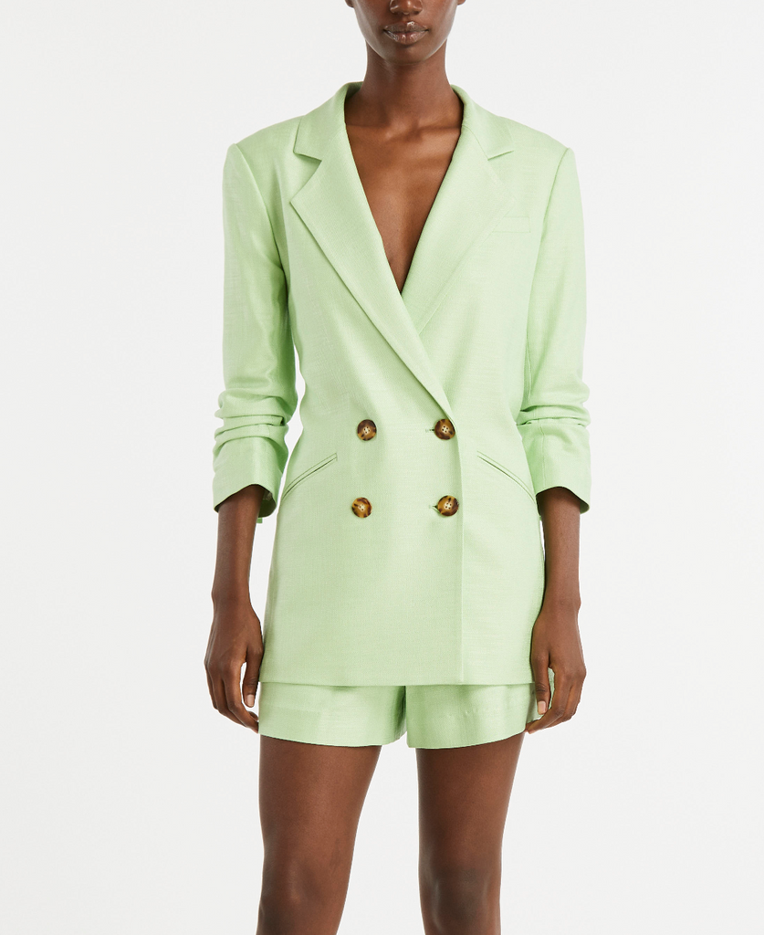 Veronica beard 2025 green blazer