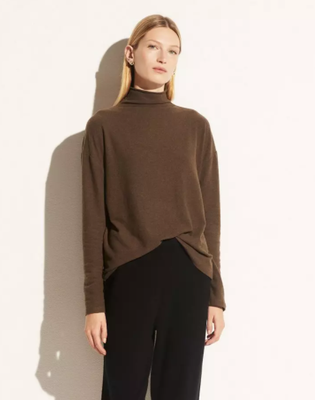 Vince Funnel Neck Long Sleeve M outlet